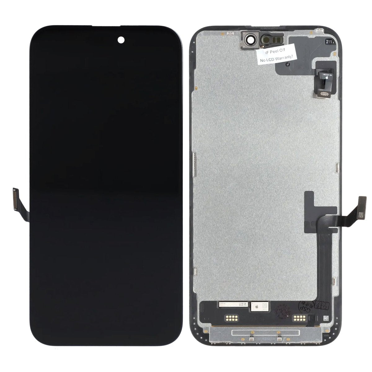 iPhone 15 Plus OLED-näyttö alkuperäinen käytetty – diagnostiikka läpäisty