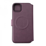 Rvelon iPhone 15 Plus -kotelo, 4 korttipaikkaa, MagSafe, violetti