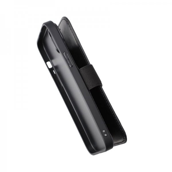 Rvelon iPhone 15 Plus Kotelo 4 Korttipaikkaa MagSafe Musta
