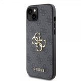 Guess iPhone 15 Plus Kuori 4G Logo Harmaa