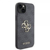 Guess iPhone 15 Plus Kuori 4G Logo Harmaa