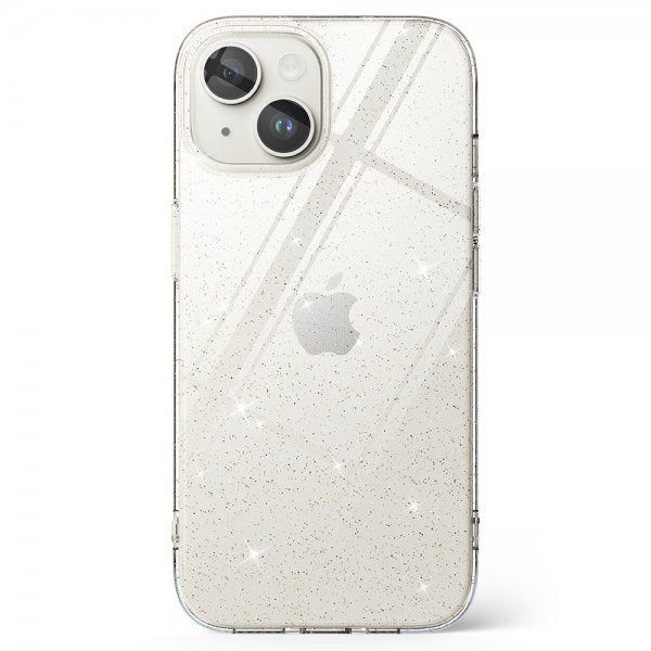 Ringke iPhone 15 Plus Suojakuori Air Glitter Clear
