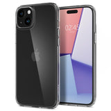 Spigen iPhone 15 Plus Suojakuori Air Skin Hybrid Crystal Clear