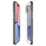 Spigen iPhone 15 Plus Suojakuori Air Skin Hybrid Crystal Clear