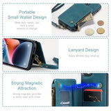 CaseMe iPhone 15 Plus Suojakuori C20-sarja Petrol