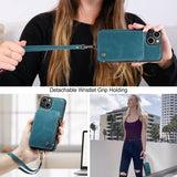 CaseMe iPhone 15 Plus Suojakuori C20-sarja Petrol