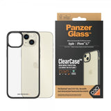 PanzerGlass iPhone 15 Plus -suojakuori ClearCase D3O, musta