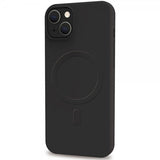 Celly iPhone 15 Plus -suojakuori CROMOMAG Musta