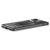 Spigen iPhone 15 Plus -suojakuori Crystal Slot Crystal Clear