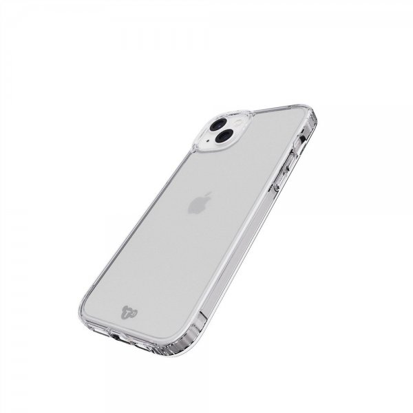Tech21 iPhone 15 Plus -suojakuori Evo Clear, läpinäkyvä