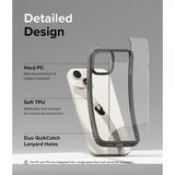 Ringke iPhone 15 Plus Suojakuori Fusion Bold Harmaa