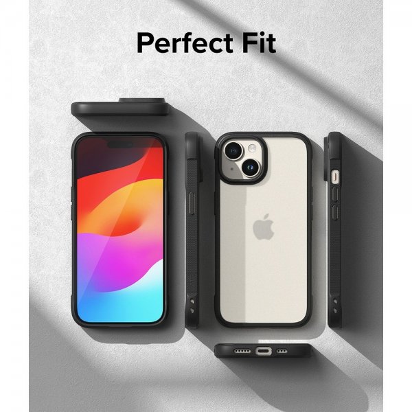 Ringke iPhone 15 Plus Suojakuori Fusion Bold Matte Black