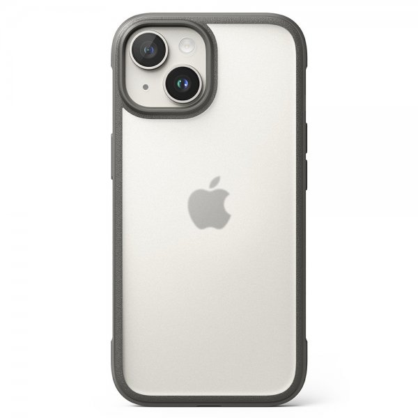 Ringke iPhone 15 Plus Suojakuori Fusion Bold Matta Harmaa