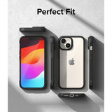 Ringke iPhone 15 Plus -suojakuori Fusion Bold, musta