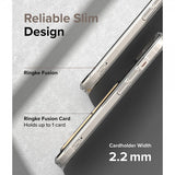 Ringke iPhone 15 Plus Suojakuori Fusion Card Clear