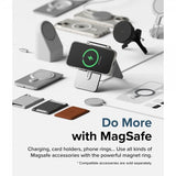 Ringke iPhone 15 Plus Suojakuori Fusion Magnetic Matte Clear