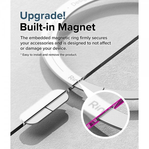 Ringke iPhone 15 Plus Suojakuori Fusion Magnetic Matte Clear