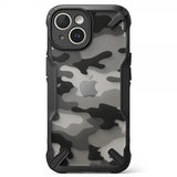 Ringke iPhone 15 Plus Suojakuori Fusion X Design Camo Black