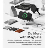 Ringke iPhone 15 Plus Suojakuori Fusion X Magnetic Matte Black