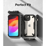Ringke iPhone 15 Plus -suojakuori Fusion X Musta
