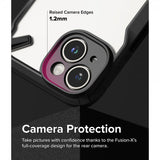 Ringke iPhone 15 Plus -suojakuori Fusion X Musta