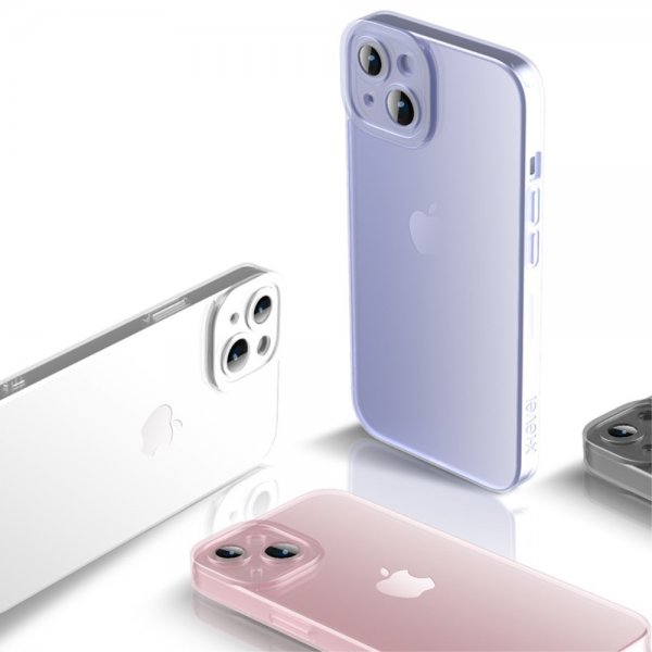 X-Level iPhone 15 Plus Suojakuori Karkaistu Lasi Musta