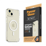 PanzerGlass iPhone 15 Plus -suojakuori, HardCase MagSafe D3O, läpinäkyvä