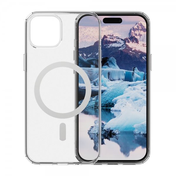 dbramante1928 iPhone 15 Plus Suojakuori Iceland Pro MagSafe Läpinäkyvä
