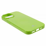 Mercury iPhone 15 Plus Suojakuori Jelly Glitter Vihreä