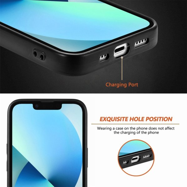 iPhone 15 Plus Suojakuori Maastokuvio Ruskea