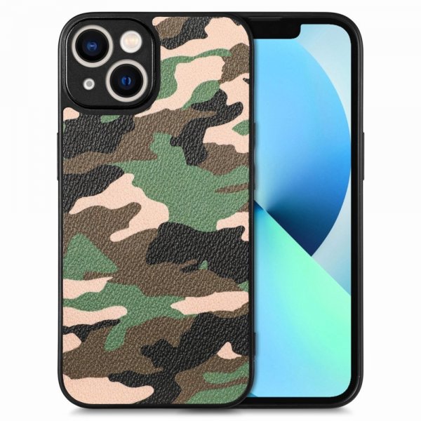 iPhone 15 Plus Suojakuori Camo Vihreä