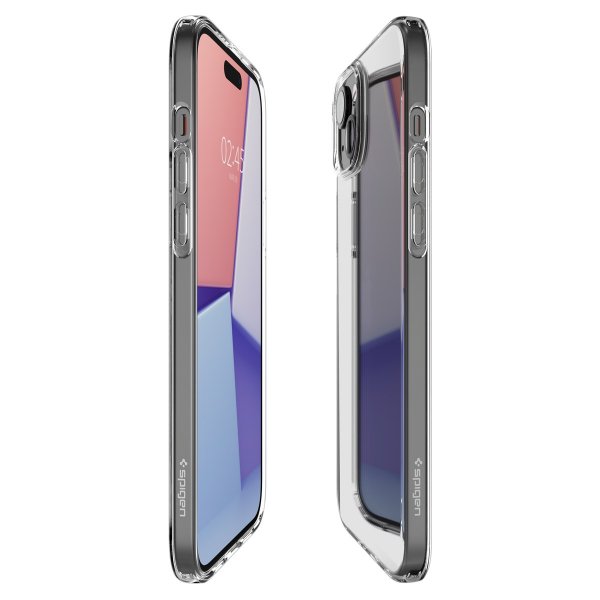 Spigen iPhone 15 Plus Suojakuori Liquid Crystal Crystal Clear