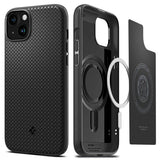 Spigen iPhone 15 Plus Suojakuori Mag Armor MagFit Matte Black
