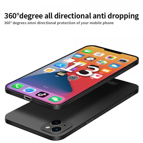 Mofi iPhone 15 Plus Kuori Matte Shield Harmaa