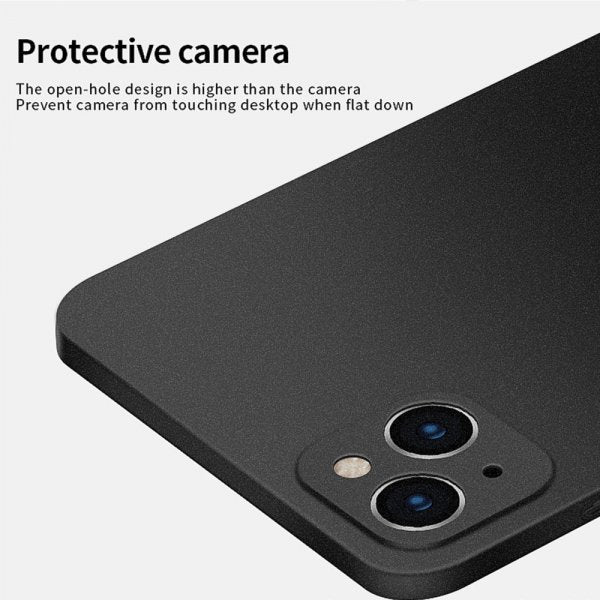 Mofi iPhone 15 Plus Kuoret Matt Shield Punainen