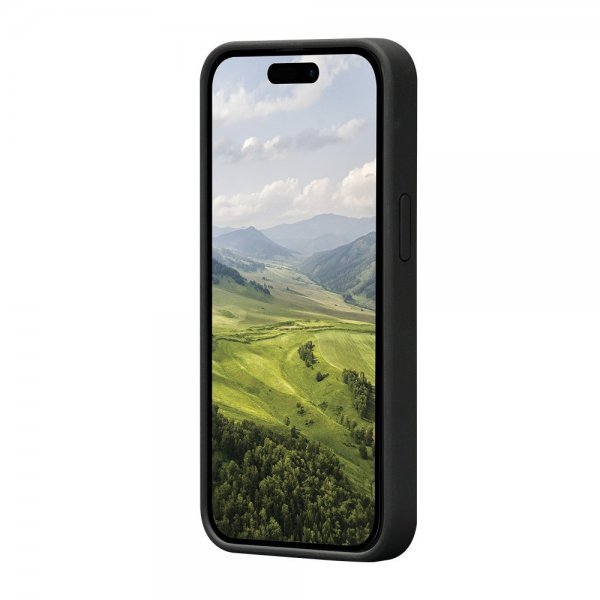 dbramante1928 iPhone 15 Plus -kuori Monaco MagSafe Night Black