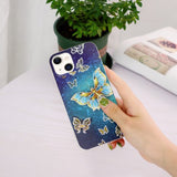 iPhone 15 Plus Suojakuori Kuvio Kimalleperhoset