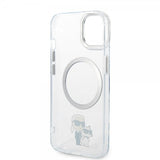 Karl Lagerfeld iPhone 15 Plus Suojakuori NFT Karl & Choupette Läpinäkyvä