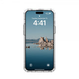 Urban Armor Gear (UAG) iPhone 15 Plus Suojakuori Plyo MagSafe Ice Silver