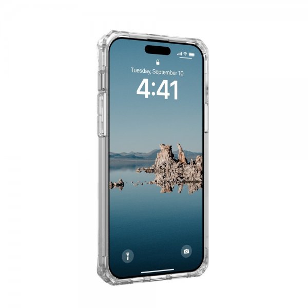 Urban Armor Gear (UAG) iPhone 15 Plus Suojakuori Plyo MagSafe Ice Valkoinen