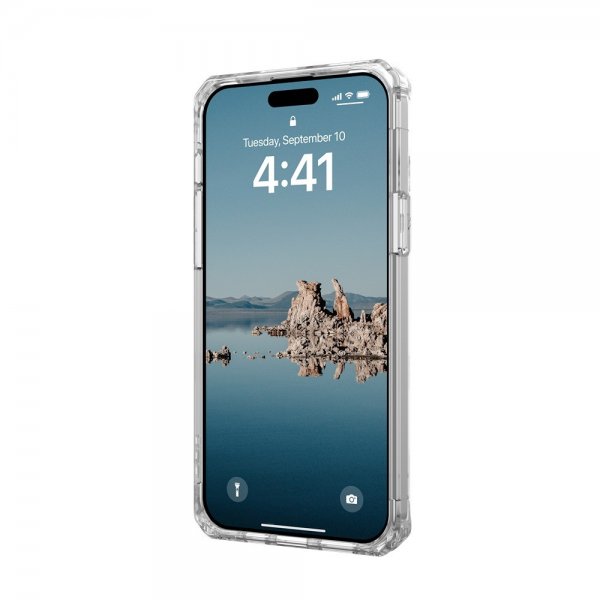 Urban Armor Gear (UAG) iPhone 15 Plus Suojakuori Plyo MagSafe Ice Valkoinen