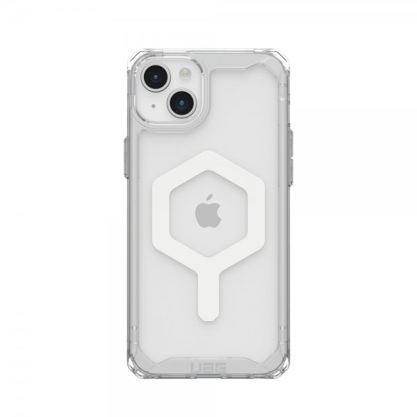 Urban Armor Gear (UAG) iPhone 15 Plus Suojakuori Plyo MagSafe Ice Valkoinen