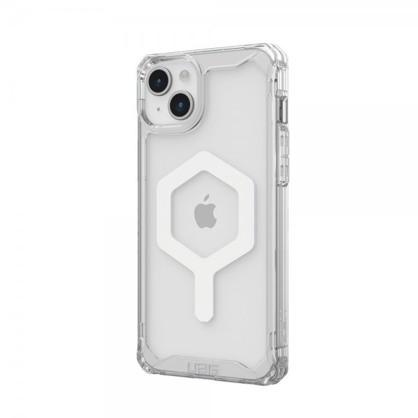 Urban Armor Gear (UAG) iPhone 15 Plus Suojakuori Plyo MagSafe Ice Valkoinen