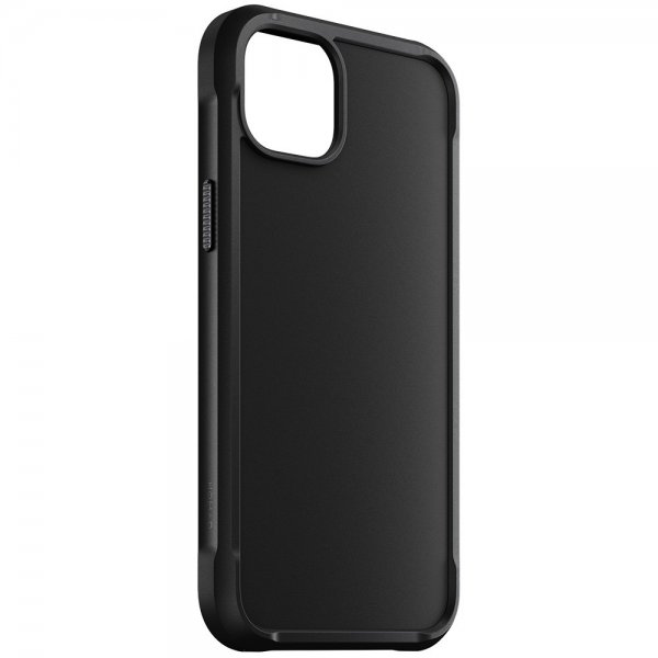 Nomad iPhone 15 Plus -suojakuori, Rugged Case, musta