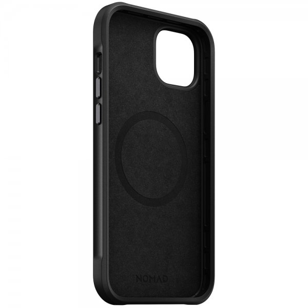 Nomad iPhone 15 Plus -suojakuori, Rugged Case, musta