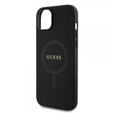 Guess iPhone 15 Plus Suojakuori Saffiano MagSafe Musta