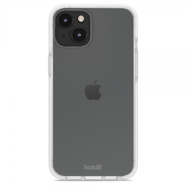 holdit iPhone 15 Plus -suojakuori Seethru Valkoinen
