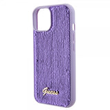 Guess iPhone 15 Plus Suojakuori Sequin Lila