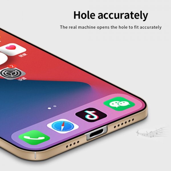 Mofi iPhone 15 Plus -suojakuori Shield Slim, ruusukulta