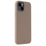 holdit iPhone 15 Plus -silikonikuori, Mocha Brown